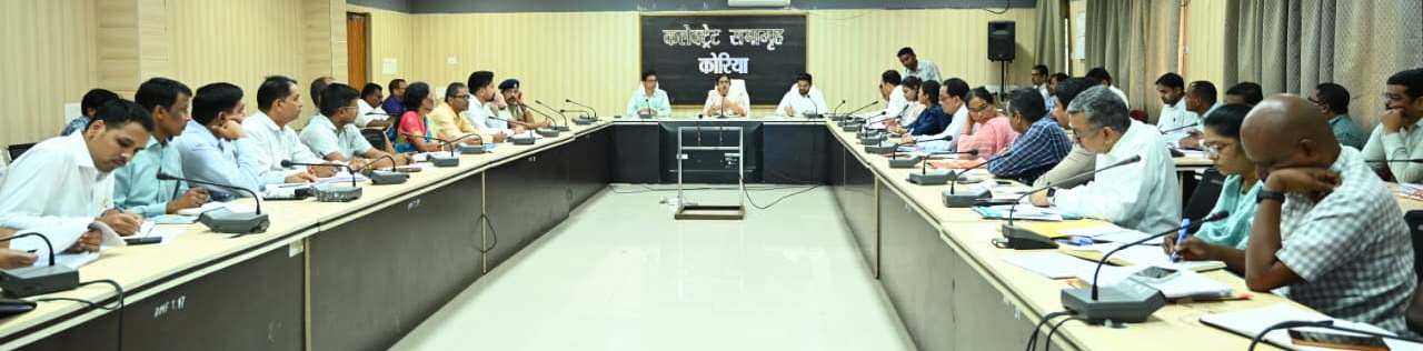 कोरिया की ग्राम पंचायत में रोजगार सह आवास दिवस से संबंधित गतिविधियां