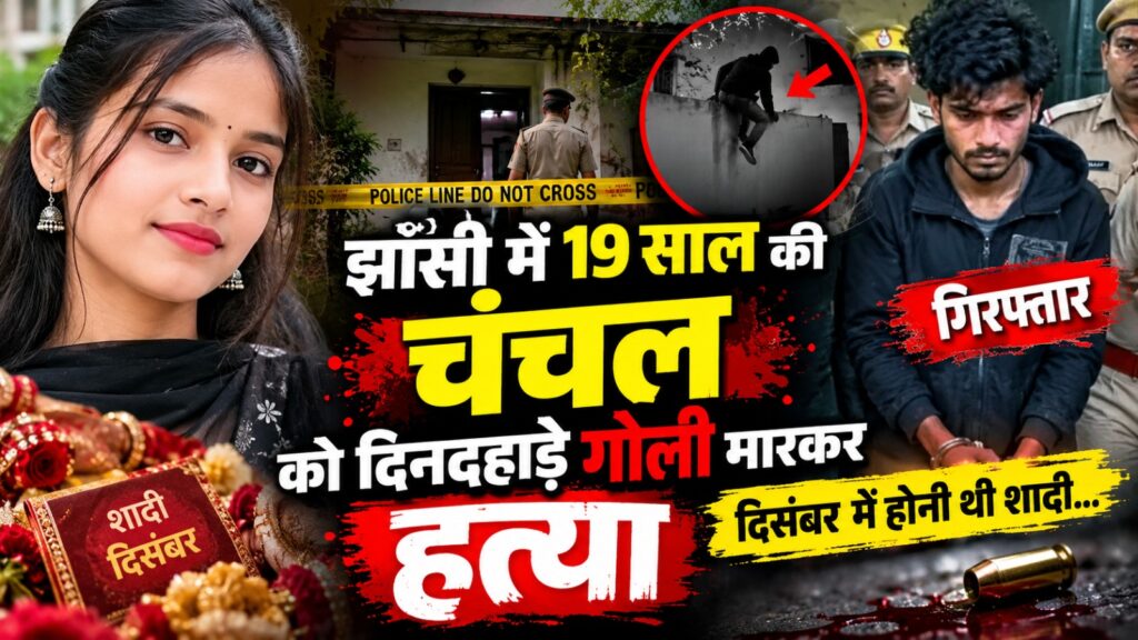 झांसी में 19 वर्षीय चंचल रायकवार की हत्या का मामला